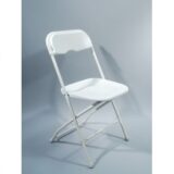 Chair, Samsonite Folding (White)