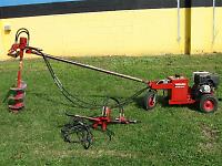 Posthole Auger, 1 Man (Reversible) | Eds Rental & Sales